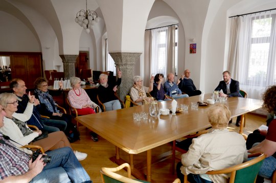 Holanďané zavítali na radnici, zítra budou na snídani