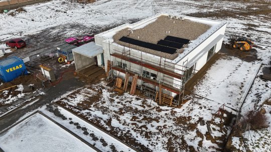 Stavba dětské skupiny míří k dokončení