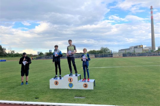 Krajský přebor ve vícebojích se odehrál na konci května v Třebíči