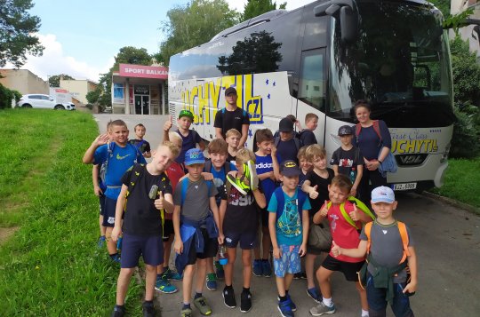 Minižáci házené si užívali tradiční soustředění