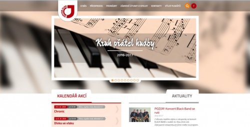 Jupiter club spustil nové webové stránky