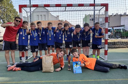 Trenér zhodnotil sezonu mladších žáků házené