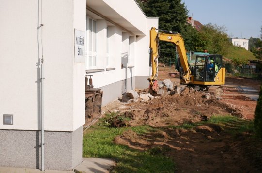 Na školce se intenzivně pracuje