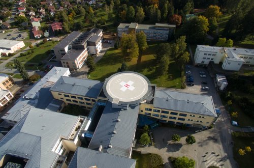 Hlavní vstup do novoměstské nemocnice bude až do května uzavřený