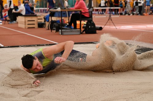 V hale na Strahově proběhlo krajské mistrovství v atletice