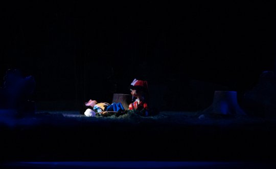 Začarovaný les dětem vykouzlil úsměv na tváři