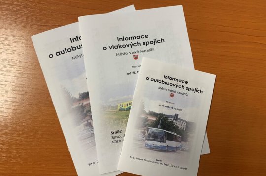 Jízdní řády jsou v prodeji