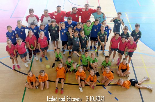 Nejmenší házenkáři se utkali na turnaji ligy Vysočiny