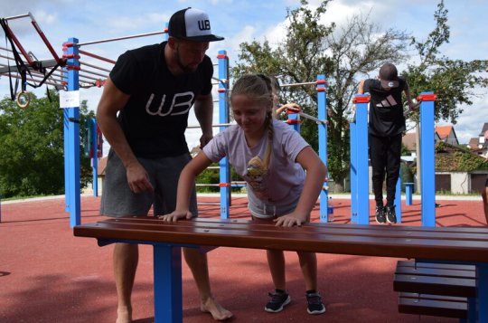 Martiničtí si užili workoutovou exhibici