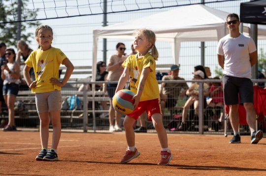 Turnaj v minivolejbale přilákal přes 200 nadějných sportovců