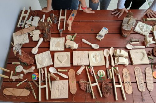 Dřevořezbářský tábor v Balinách přilákal rodiny z celé republiky