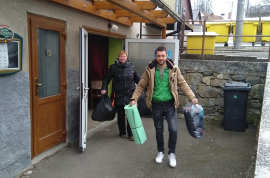 Pomoc z Laviček a Netína již dorazila na ukrajinské hranice