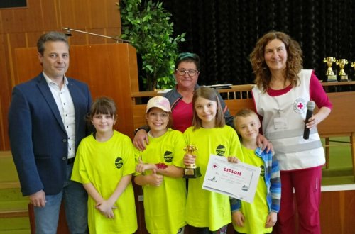 Malí záchranáři vyhráli oblastní kolo