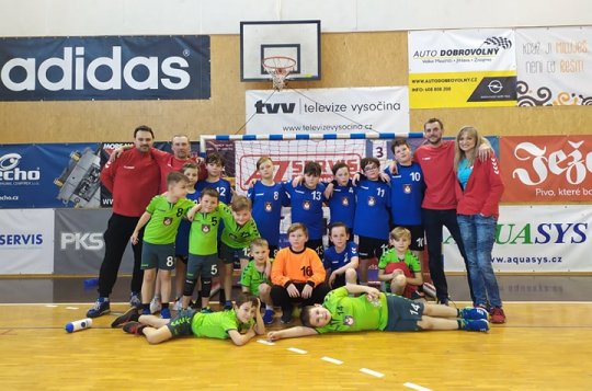 Házenkářští minižáci se účastnili turnaje v Novém Veselí