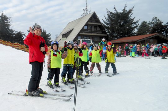Lyžařský kurz na Fajtově kopci se vydařil
