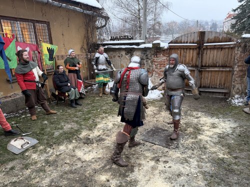 Na katovně opět řinčely meče