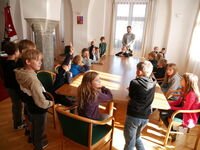 Školáci si prohlédli radnici