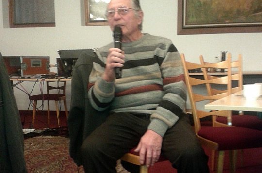 Na přednášce o Františku Vackovi se umělec z Vysočiny osobně představil