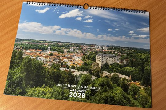Kalendáře města jsou v prodeji
