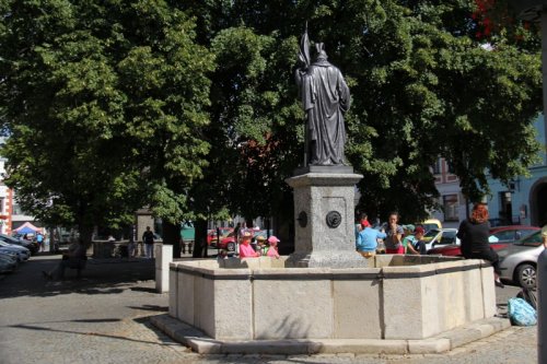 Kašna je po opravě