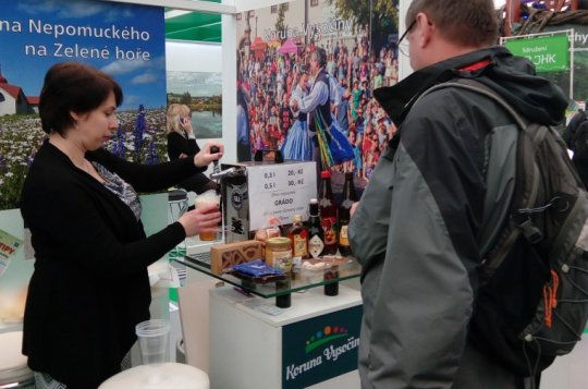 Velké Meziříčí se představilo na veletrhu v Praze. Lidem se líbila zdejší rozhledna