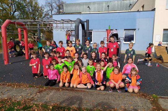 Nejmenší házenkáři odehráli turnaj v Pardubicích