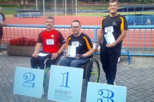 Radek Coufal se zúčastnil atletických závodů v Bílině