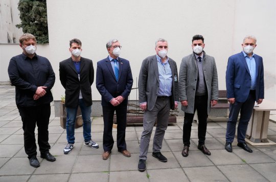 Tisková konference s Fakultní nemocnicí Brno