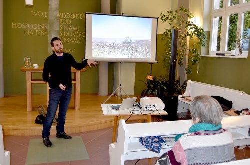 Host večera nás provedl po Ukrajině slovem i obrazem