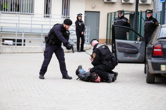 Strážníci oslavili třicáté výročí