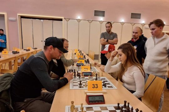Meziříčští šachisté na soutěži ve Světlé