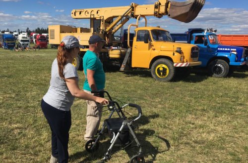 Příznivci trucků podpořili Nesu