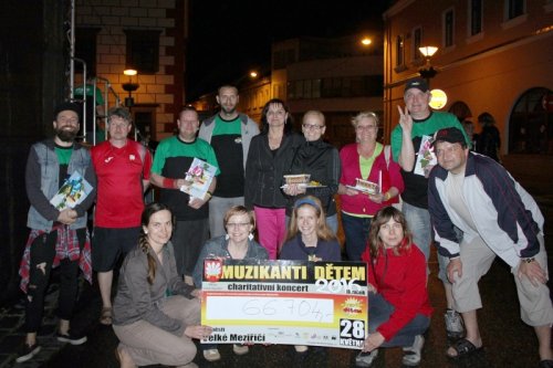 Muzikantům dětem děkujeme za odvahu a nasazení