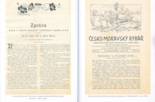 Publikaci o rybářích koupíte v Rybářském spolku na Třebíčské