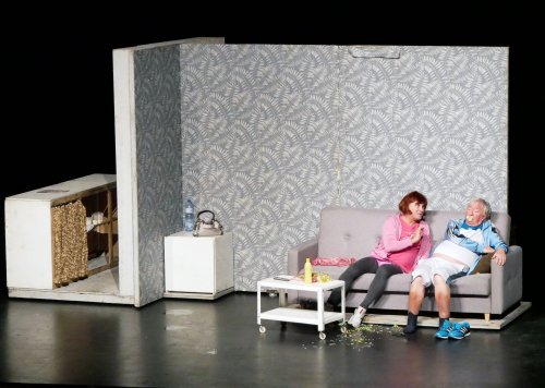 Chvíli muž a chvíli žena. Lábus a Kaiser zahráli dvojrole