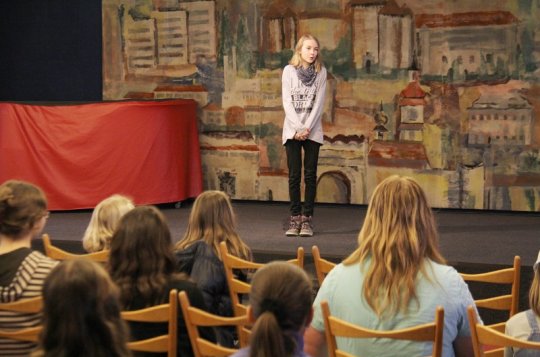 Děti recitovaly o postup v soutěži