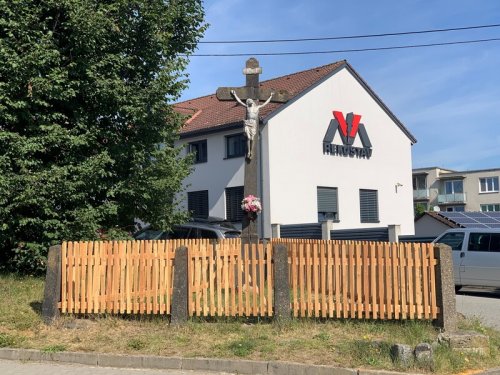 Křížek už má nový plůtek