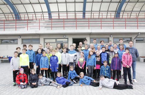 Dálkař Roman Novotný trénoval velkomeziříčské atlety