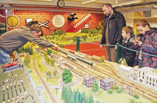 Výstava vlaků přilákala davy dětí i dospělých