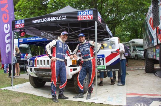 Tomáš Ouředníček předvedl exhibiční jízdu na motoristické show