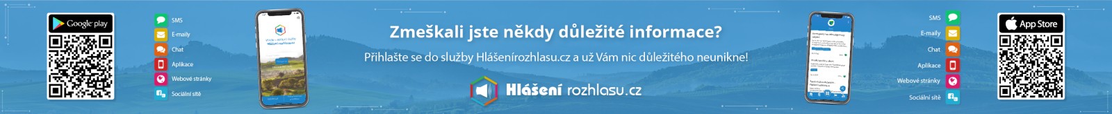 Přihlaste se do mobilní aplikace Hlášenírozhlasu.cz