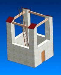 model tisnovske sibenice podle ing. Vokáče zdroj www.tisnoviny.cz