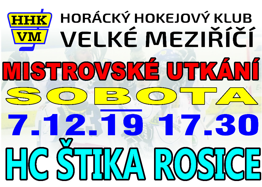 MISTROVSKÉ UTKÁNÍ - ROSICE
