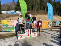 Vyhlášení MČR 1. místo Dana Harvey foto. Ivo Doležal