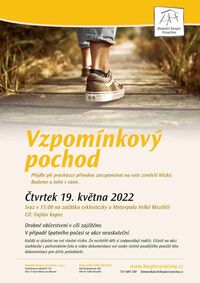 Domaci hospic_Vysocina_Vzpominkovy_pochod_plakat
