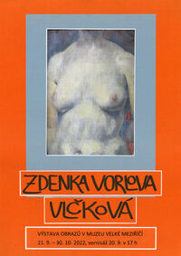 Plakát Zdenka_Vorlová