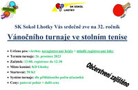 Plakát na_vánoční_turnaj_2023