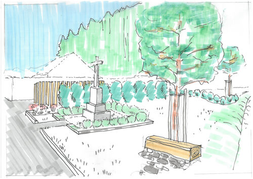 pohled s_novou_lavičkou