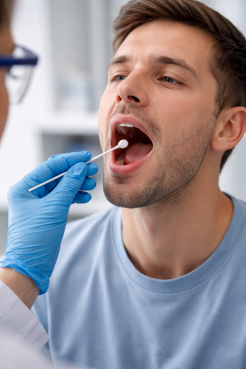 Orální výtěr_v_lékařském_prostředí