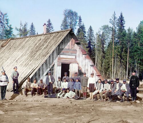 Gorskii. Austrian_prisoners_of_war_in_Olonets_province
